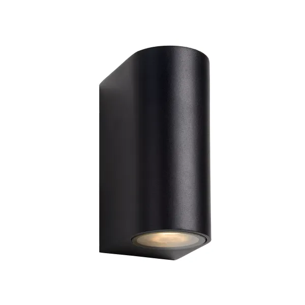 ZORA-LED Wall Light 2xGU10/5W L9 W6.5 H15cm Black image 1