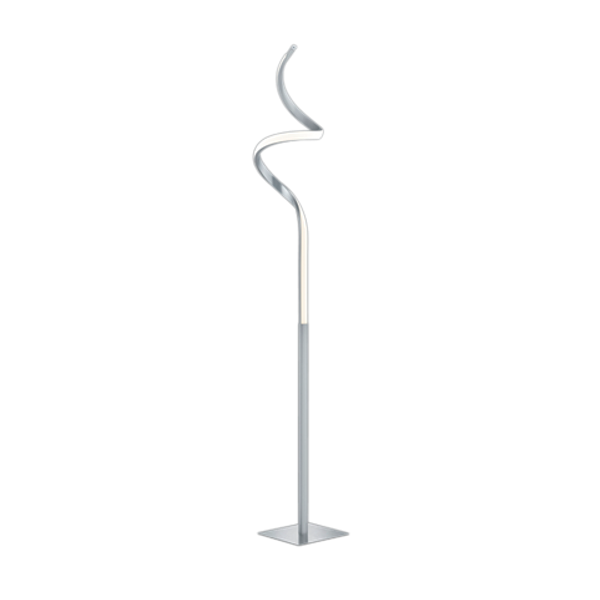 Course LED floor lamp brushed steel image 1