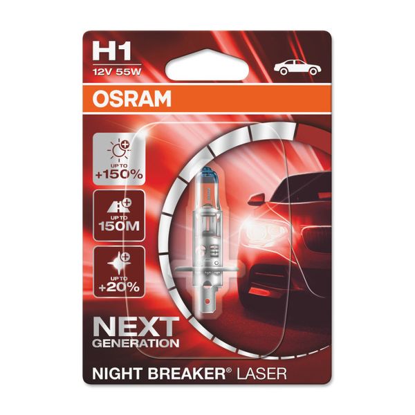 64150NL-01B 55W 12V P14.5S BLI1DK OSRAM image 1