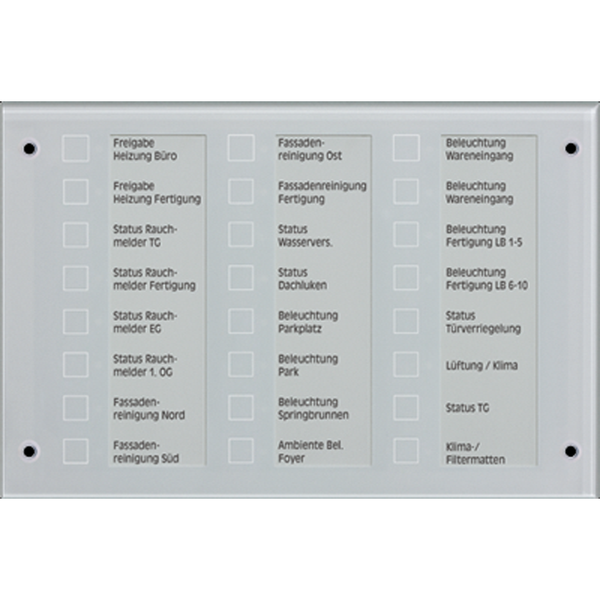 Glass front plate, green (spare part) MBT2424GL image 1