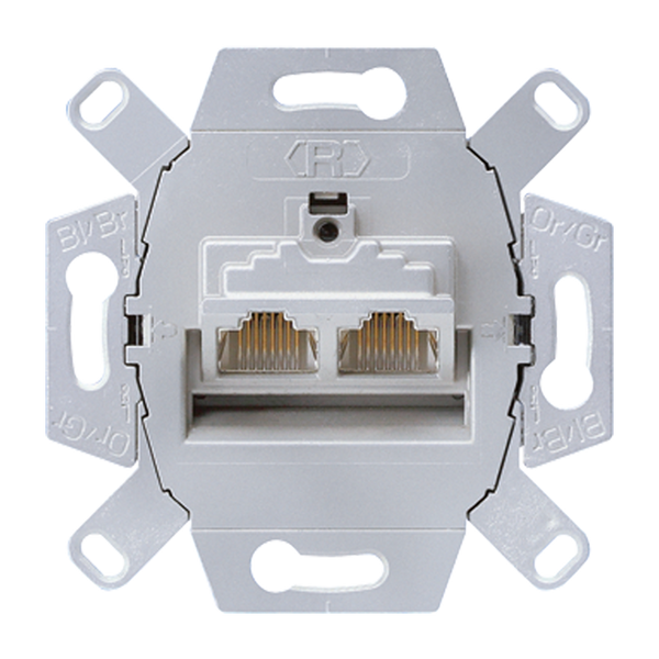 RJ45 connector module Mod.jack socket, cat.6 image 4