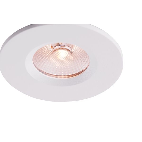 LED Downlight 10W DIMM CCT 800Lm  40° CRI 90 Flicker-Free Cutout 68-72mm (External Driver Included)  RAL9003 THORGEON image 3