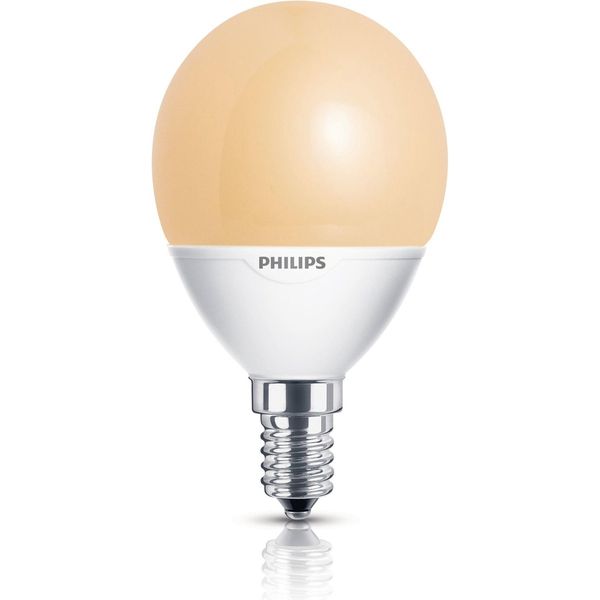 CFL Bulb Softone E14 8W P45 2200K 330lm FR image 1