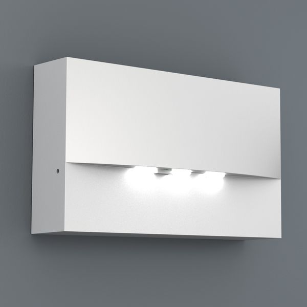 Emergency luminaire WAF white 3x1W ERT-LED 3h 230V AC image 2