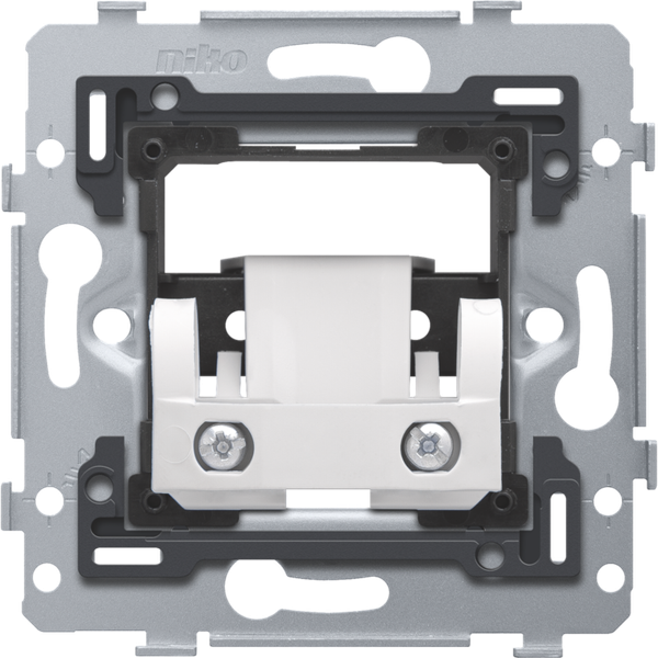 Blind plate with strain relief, screw fixing image 2