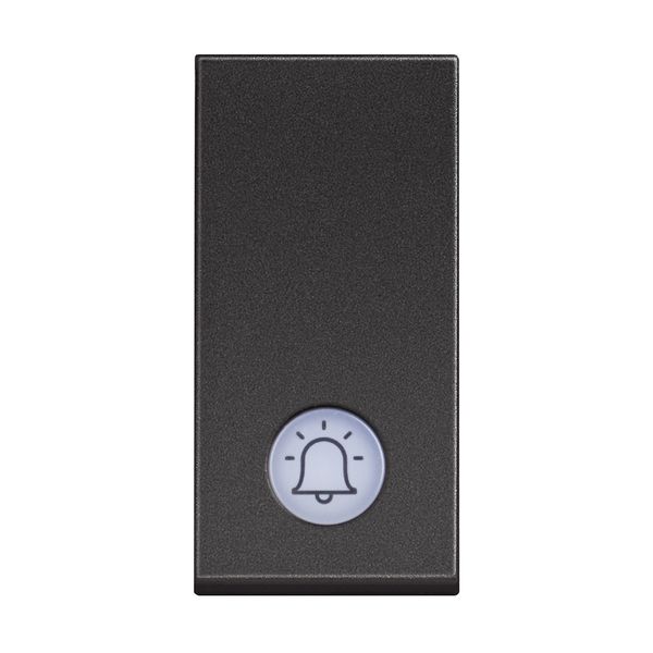 CLASSIA - PUSHBUTTON ILL. BELL 12V BLACK image 1