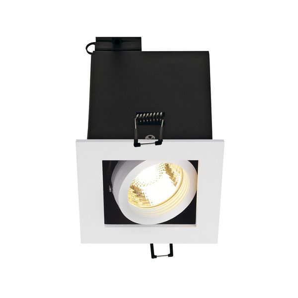 KADUX 1 GU10 Downlight, angular, matt white, max. 50W image 3