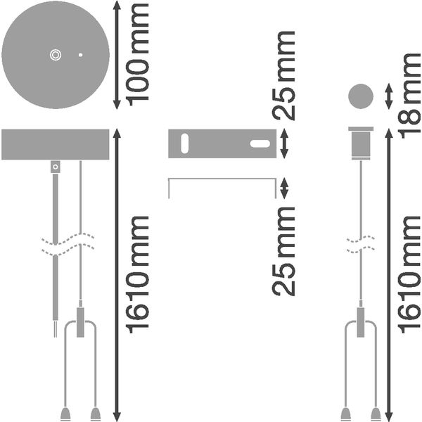 LINEAR IndiviLED® SUSPENSION KIT Suspension Kit image 3