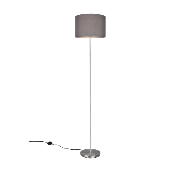 Hotel floor lamp E27 grey image 1