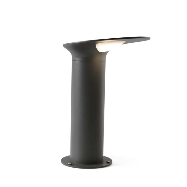 LOTUS DARK GREY POLE LAMP H350 18W 3000K image 1