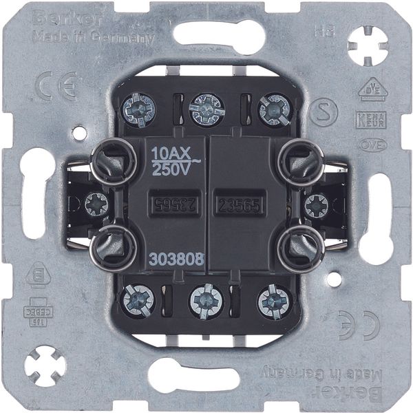 Double change-over switch, isolated input terminals, light control image 2