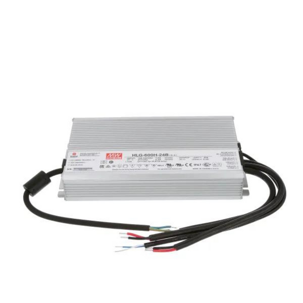 AC-DC Single output LED Driver 600W 24V 25A IP65 image 1