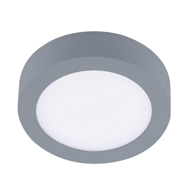 Know LED Flush Light 12W 4000K Round Grey image 2