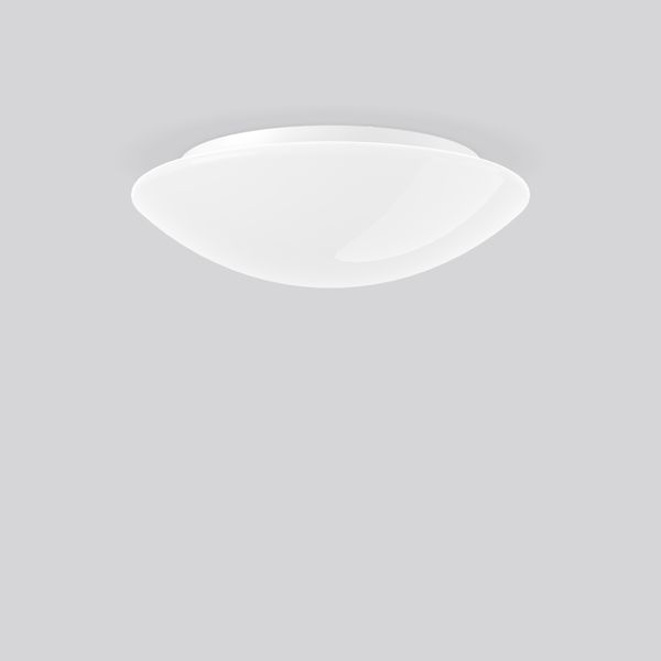 Flat Basic, 19 W, 2150 lm, 830, white, Phase-cut Ceiling and wall lumi image 1