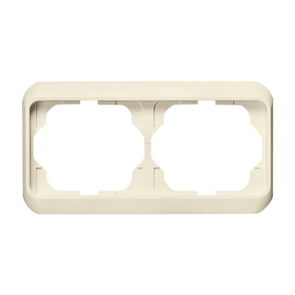 1723-22G Cover Frame alpha ivory image 2