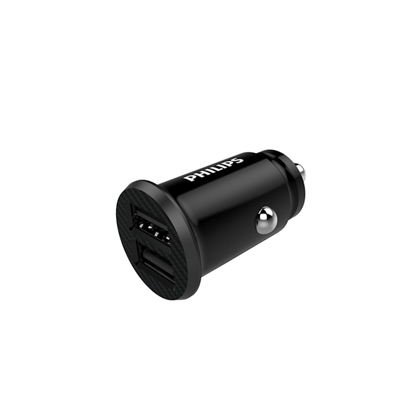 DLP2510/03 PHILIPS Car charger 12W 12-24V 2xUSB-A image 1