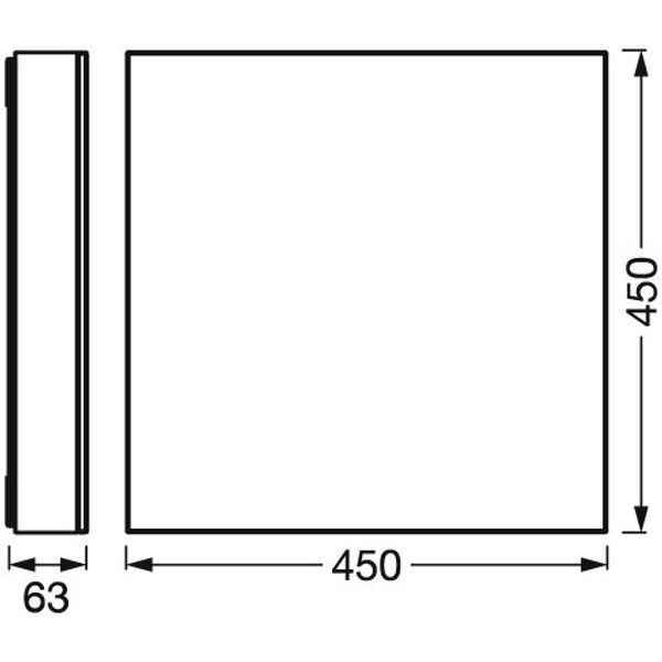 SMART+ Planon Frameless Sparkle 450x450mm TW image 9