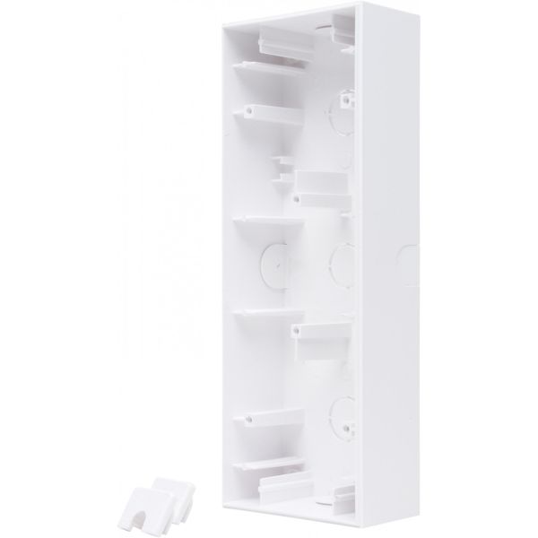 HK07 - surface-mounted housing, 3-fold, color: arctic white matt image 1