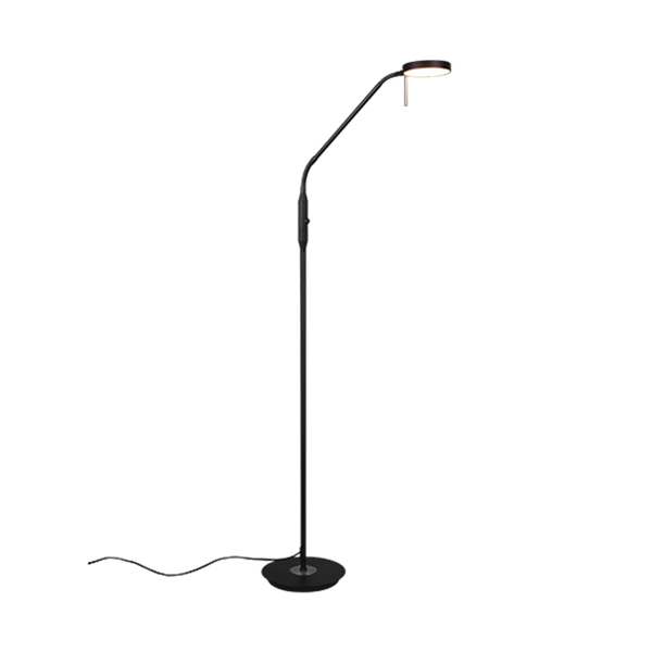 Monza LED floor lamp matt black image 1