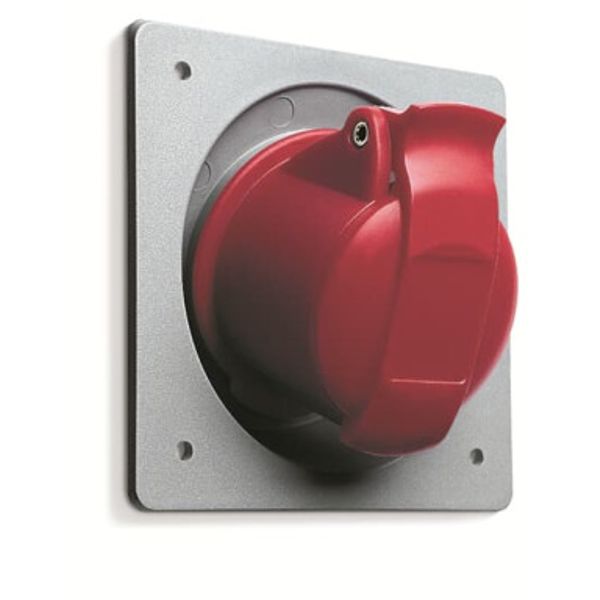 432RAU6 B45 Panel mounted socket image 2