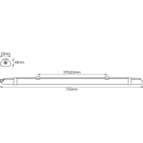 SUBMARINE® Integrated Slim Value Slim Value 0.6M 10W 4000K image 6