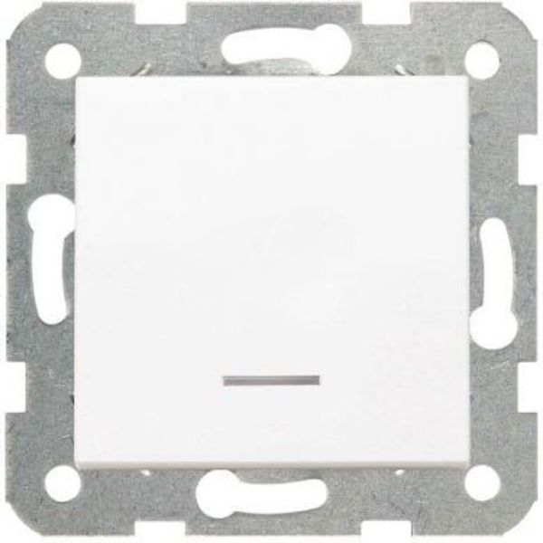 Karre-Meridian White Illuminated Two Pole Switch ( 16A ) image 1