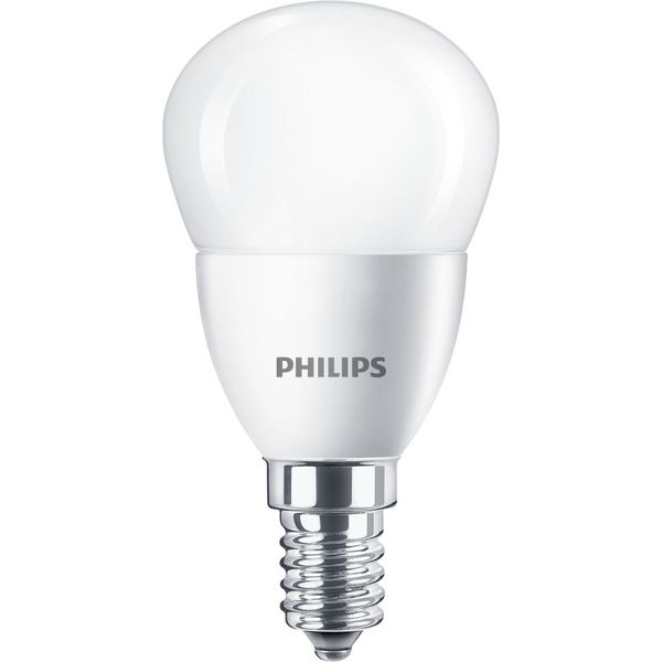 LED lustre P45 5.5W/40W E14 2700K 470lm NonDim 15Y matt BL image 1