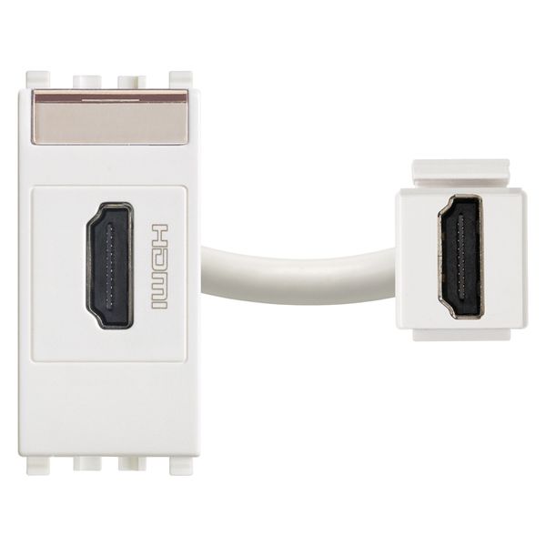 HDMI outlet white image 1