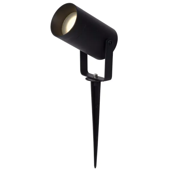 Lucide TAYLOR - Garden spotlight Outdoor - Ø 10 cm - 1xGU10 - IP65 - Black image 1