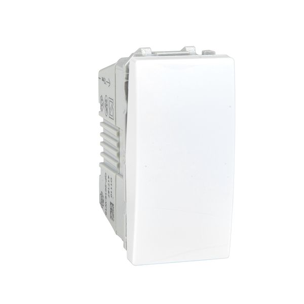 Unica - push-button - 1-way - 10 A 250 VAC - 1 m - white image 3