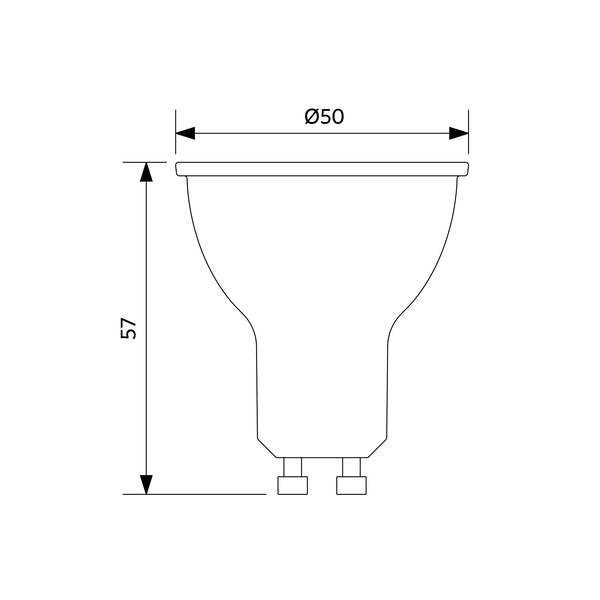 LED-E-GU10-7,5W-4000K-36D-DIM image 4