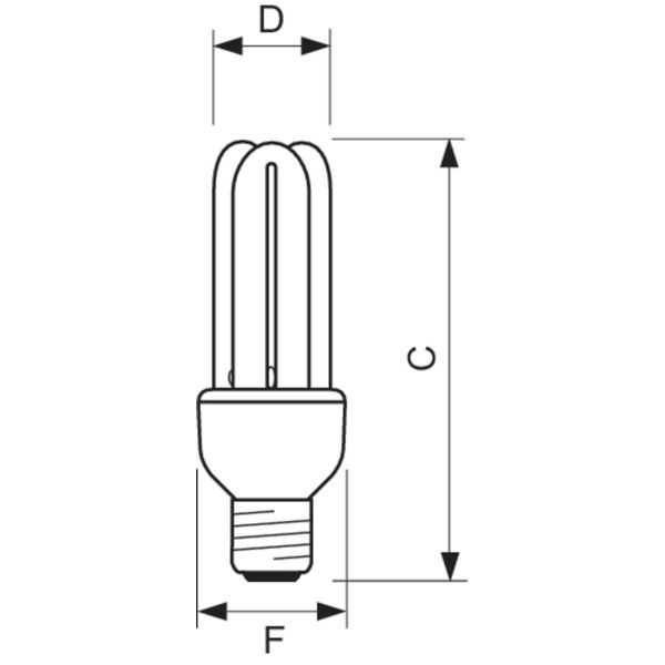 GENIE 8W WW E27 220-240V 1PF/6 image 3