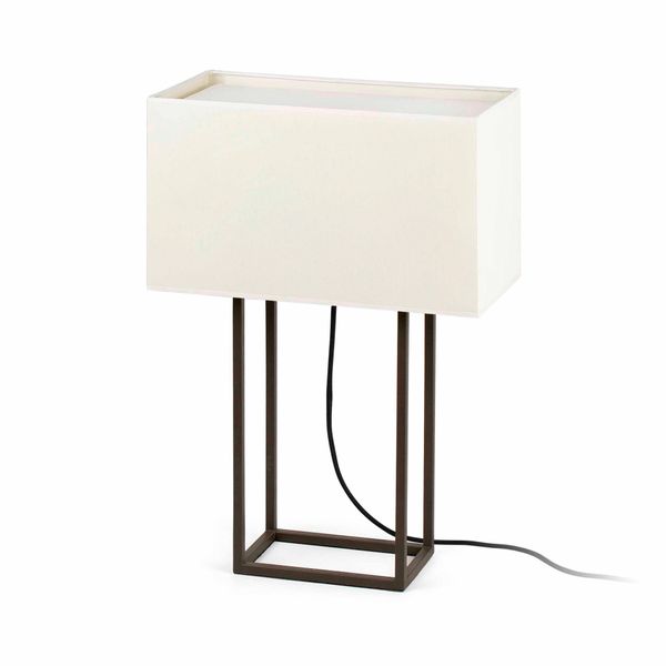 VESPER BROWN TABLE LAMP 2 X E27 20W image 1