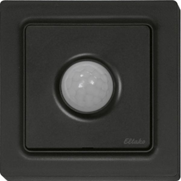 Wireless motion sensor in E-Design55, anthracite mat image 1