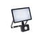 NOCTIS LUX 3 FLOODLIGHT 20W CW 230V IP44 120x170x53mm BLACK with PIR sensor thumbnail 13