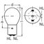 Low-voltage over-pressure dual-coil lamps, railway 3015 LL thumbnail 5