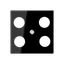 Cover f. SAT-TV socket Hirschmann A561-4SAT1SW thumbnail 1