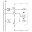 UP room controller, aluminum 55x55, 5-30C, AC 230V, 1NC, 10 A, temperature reduction approx.4K thumbnail 3