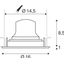 NUMINOS L DL 25,4W 2150lm 2700K 20ø 700mA LED white thumbnail 2