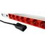 19" PDU for UPS, 8xSchuko Red, 2m-cable with C14 thumbnail 4