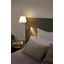 ETERNA Left chrome/beige table lamp with reader thumbnail 1