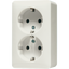 SCHUKO® socket, 47 mm high 6020A thumbnail 1