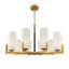 Modern Fortano Chandelier Brass thumbnail 1