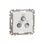 TV/R/SAT Socket intermediate 10db, Sedna, White thumbnail 4