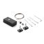 EGO KIT SINGLE STEEL CABLE 2 MT + CEILING CUP BK thumbnail 1