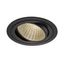 NEW TRIA LED DL ROUND Set, 25W, 3000K, 30ø, matt black thumbnail 1