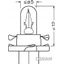 Automotive lamp MINIWATT 2352MFX6 2W 12V B8.4d BOX thumbnail 2