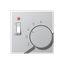 Centre plate for room thermostat insert ALTR231PL thumbnail 2