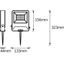 ENDURA® GARDEN FLOOD Spike 20W 3000K thumbnail 10