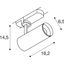 NUMINOS S 3-Ph. 11W 1020lm 3000K 36ø 230V DALI IP20 white thumbnail 3